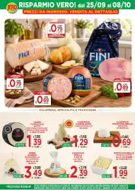 Volantino Jero Market Pagina 8: Caseificio Stella Fior di Latte in Busta €2,39