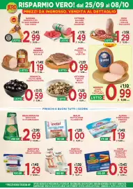 Volantino Jero Market Pagina 9: Negroni Dindi Fesa di Tacchino €0,99, Vittoria funghi misti in olio €0,99
