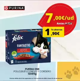 Folleto Supermercados Tu Alteza Página 3: Purina - fantastic €7,00