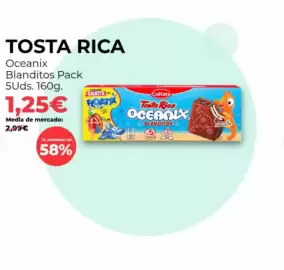 Catálogo PrimaPrix semana 39 Página 2: Tosta Rica Oceanix Blanditos €1,25