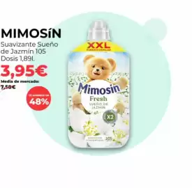 Catálogo PrimaPrix semana 39 Página 6: Mimosín Suavizante Sueño de Jazmín €3,95