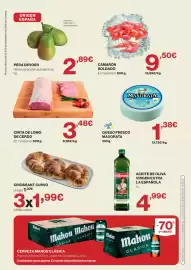 Catálogo Supercor Página 2: Origen - pera devoer €2,89, Maxorata - queso fresco €1,38