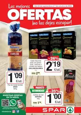 Folleto SPAR Fragadis (válido hasta el 7-10)