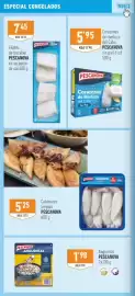 Folleto Supermercados Deza Página 14: Pescanova filetes de bacalao €7,45, Pescanova corazones de merluza del cabo €5,95