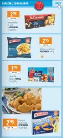 Folleto Supermercados Deza Página 15: Pescanova anillos a la romana €2,95, Findus varitas de merluza €1,95