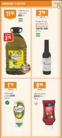 Folleto Supermercados Deza Página 18: Deza aceite de oliva virgen extra €11,85, Calvé salsa sabor casero €1,75
