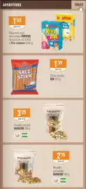 Folleto Supermercados Deza Página 27: Sagacor pistacho tostado €3,25, Popitas palomitas maíz microondas al punto de sal €1,65