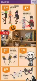 Folleto Supermercados Deza Página 30: Globo esqueleto €1,35, Diadema de halloween €0,99