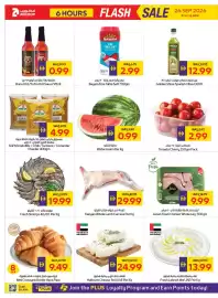 Abu Dhabi Coop leaflet week 39 Page 2: Buno hot extra hot sauce €0,99, AGFM Arabi Mix Chilli Turmeric Coriander Powder €4,99
