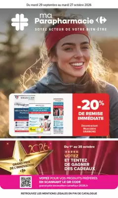 Carrefour maPara parapharmacie | MA PARAPHARMACIE (valable jusqu'au 27-10)