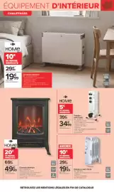 Catalogue Carrefour | JARDIN ET BRICOLAGE page 14: MEDEK Radiateur à bain d'huile €19,99, HOME Radiateur bain d'huile €34,99