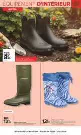 Catalogue Carrefour | JARDIN ET BRICOLAGE page 15: DUNLOP Bottes de pluie Homme €12,99, Stitch Bottes de pluie Enfant €12,99