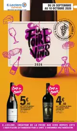 Catalogue E.Leclerc Express | FOIRE AUX VINS V.EXPRESS page 1