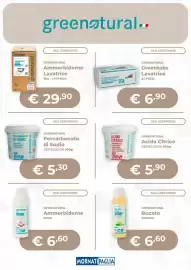 Volantino Mornati Paglia Pagina 11: Greentabs Lavatrice €6,90, Greenatural Ammorbidente Lavatrice €29,90