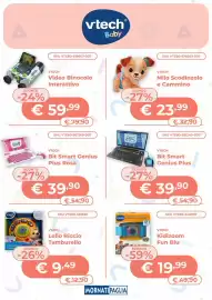 Volantino Mornati Paglia Pagina 6: Vtech Kidizoom Fun Blu €19,99, Vtech Video Binocolo Interattivo €59,99