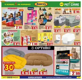 Volantino Maury's Pagina 11: Migliorgatto crocchette €2,99, Migliorgatto sterilizzata €0,45