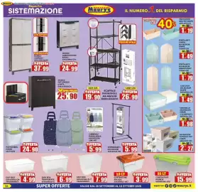 Volantino Maury's Pagina 14: Appendiabiti Ma Maison €5,99, Easy Box €7,99