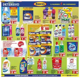 Volantino Maury's Pagina 4: Anticalcare Calgon gel €3,49, Anticalcare Calgon Tabs €3,49