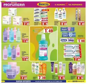 Volantino Maury's Pagina 6: Balsamo Eloderma Linea Professionale €1,99, Shampoo Eloderma Linea Professionale €1,99