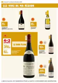 Catalogue Carrefour Market | FOIRE AUX VINS - BOURGOGNE / FRANCHE-COMTÉ page 4: 595 4 Du jeudi 1" au dimanche 18 octobre