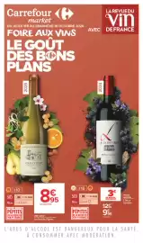 Catalogue Carrefour Market | LA FOIRE AUX VINS page 1