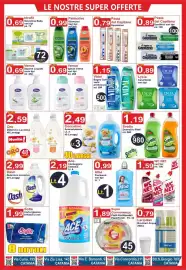 Volantino GuMì Supermercati Pagina 2: Vidal Bagno Schiuma varie profumazioni €1,15, Svelto Detersivo Piatti €1,19