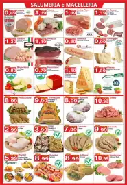 Volantino GuMì Supermercati Pagina 3: Formaggio Filato Bayernland €0,89, Antica Pieve Prosciutto Crudo Dolce €1,89