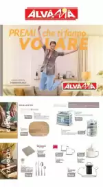 Volantino Alvama Pagina 3: TAVOLA CUCINA ALVAMA PREMI che ti fanno VOLARE VALIDO FINO AL 9 GENNAIO 2027 BUGATTI BRANDANI