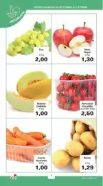 Volantino Alvama Pagina 8: Pomodori Piccadilly €2,50, Melone Gialletto €1,00