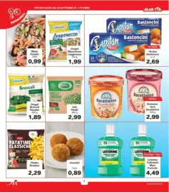 Volantino Alvama Pagina 9: Orogel Minestrone Leggerezza €1,99, Capitan Findus Bastoncini €2,69