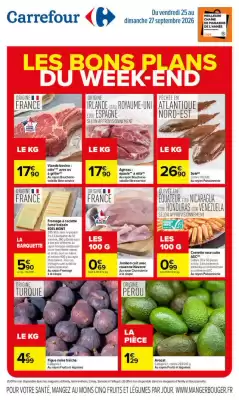 Carrefour | LES BONS PLANS DU WEEK-END (valable jusqu'au 27-09)