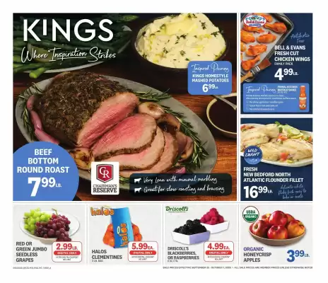 Kings Food Markets (valid until 2-10)