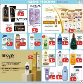 Volantino Bernava Pagina 7: Bagnoschiuma Venus White €1,39, Doccia shampoo Neutro Roberts €1,80