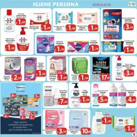 Volantino Bernava Pagina 8: Salviettine struccanti Fresh&Clean €1,00, Salviettine mani AMUCHINA €1,99