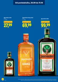 Lidl gazetka | Alkohole Strona 16: Jägermeister Orange, likier €69,99, Jägermeister, likier €27,99
