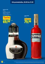 Lidl gazetka | Alkohole Strona 17: Sheridan's, likier €69,99, Campari, likier €79,99