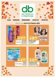 Volantino DB detersivi Pagina 1: Chanteclair Detersivo liquido €2,65, Foxy carta igienica cotton €2,65