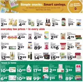 Hannaford flyer week 40 Page 6: Hannaford soda €4,79, Hannaford protein bars €2,87