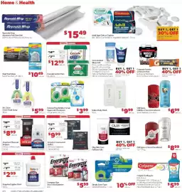 Family Fare weekly ad week 40 Page 13: Mr. Clean Clean Freak Spray €5,99, Glad Trash Bags €10,49