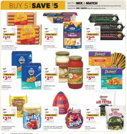 Family Fare weekly ad week 40 Page 6: Kraft Macaroni & Cheese Spirals €3,49, Classico pasta sauce €2,49