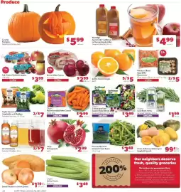 Family Fare weekly ad week 40 Page 7: Acorn, Butternut, Buttercup or Spaghetti Squash €0,99