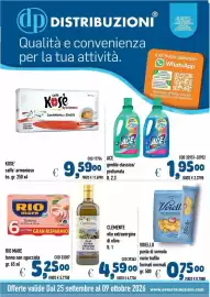 Volantino Del Prete Distribuzioni Pagina 1: Caffè Kose' armonioso €9,59, Rio mare tonno non sgocciola €5,25
