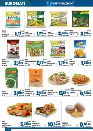 Volantino Del Prete Distribuzioni Pagina 8: Orogel carciofi interi €2,29, Findus fagiolini primavera €2,79