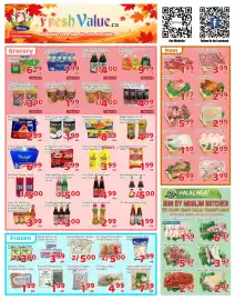 Fresh Value flyer week 39 Page 1: Aquafina Water €7,99, AA Whole Chicken Wing €2,99