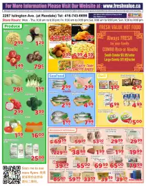 Fresh Value flyer week 39 Page 2: Porgy €1,99, Sea Bass €7,99