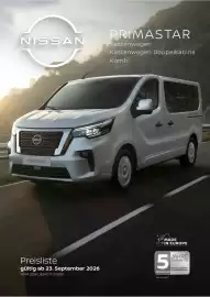 Nissan Flugblatt | Primstar Seite 1