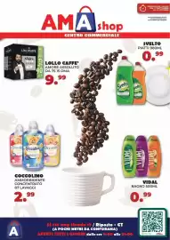 Volantino Amashop Pagina 1: AMA shop BOX 75 CENTRO COMMERCIALE PROMOZIONI VALIDE DAL 25 SETTEMBRE AL 08 OTTOBRE SALVO