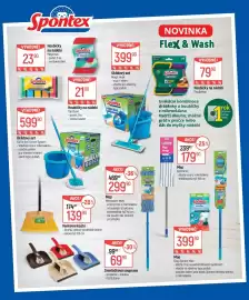 Globus leták Strana 2: Spontex Mop €299,90, Spontex houbičky na nádobí €79,90