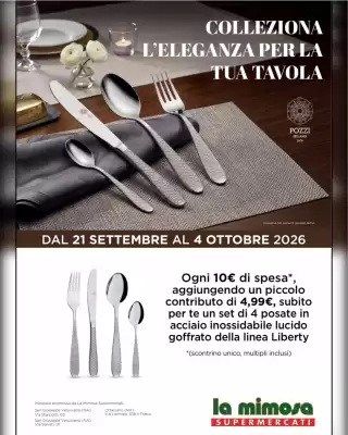 La Mimosa (valido fino al 4-10)