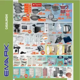 Volantino Supermercati Emark Pagina 10: Scatola in PVC €1,99, Mini freezer €2,49